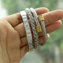 Load image into Gallery viewer, 3pcs Roman Numerals Minimalist Bracelets By LifeOfGem™
