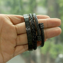 Load image into Gallery viewer, 3pcs Roman Numerals Minimalist Bracelets By LifeOfGem™