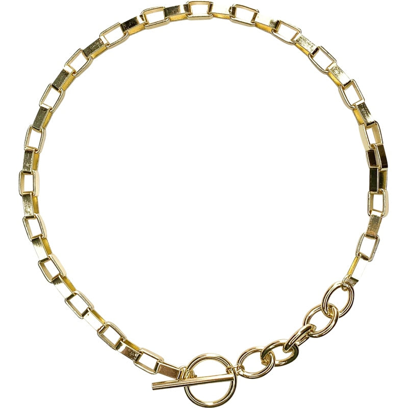 Circle of Life Chain Box Link Luxury Lifestyle Necklace – DTT by L